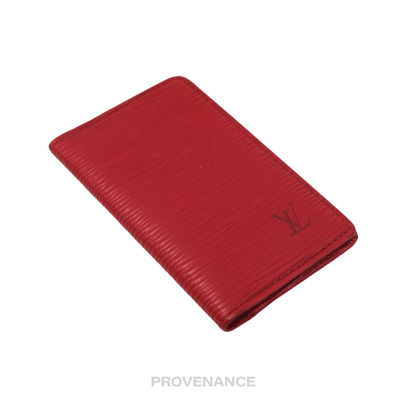 Louis Vuitton Pocket Organizer Wallet - Red Epi Leather - 4