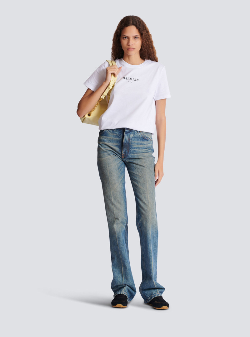 Balmain T-shirt with Balmain print outlook