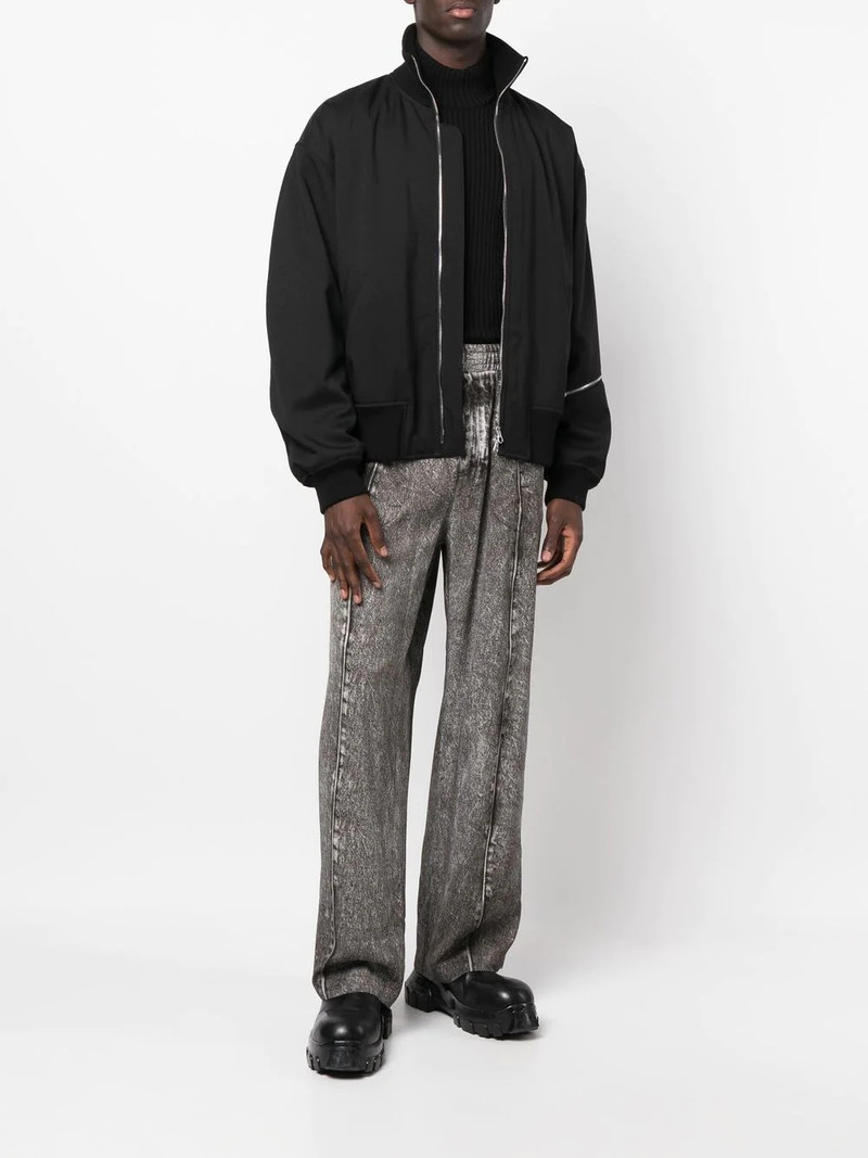 Diesel faded effect jeggings outlook