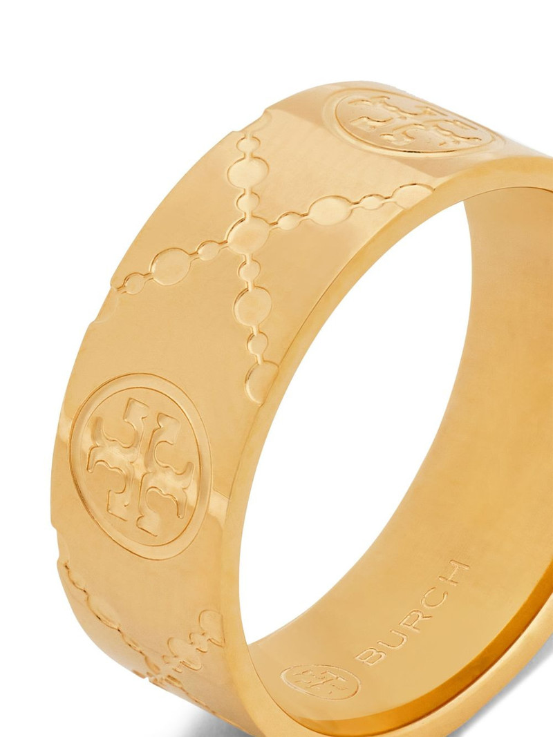 Double T polished-finish ring 3