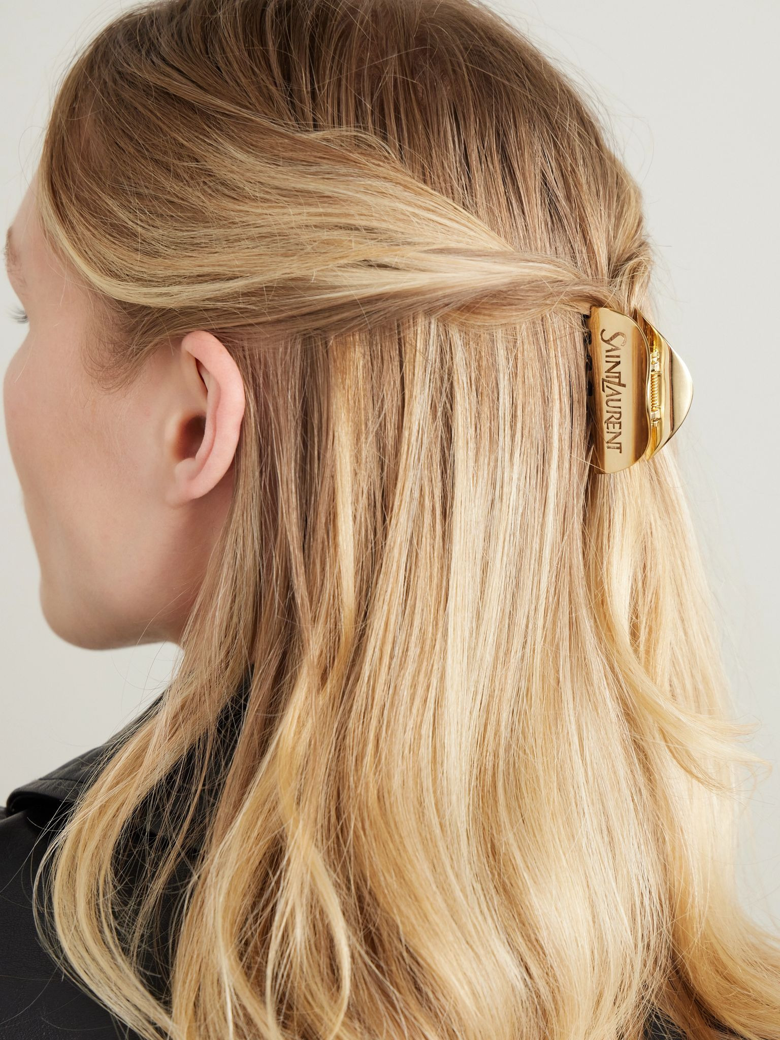 Gold-tone hair clip Gold - 2
