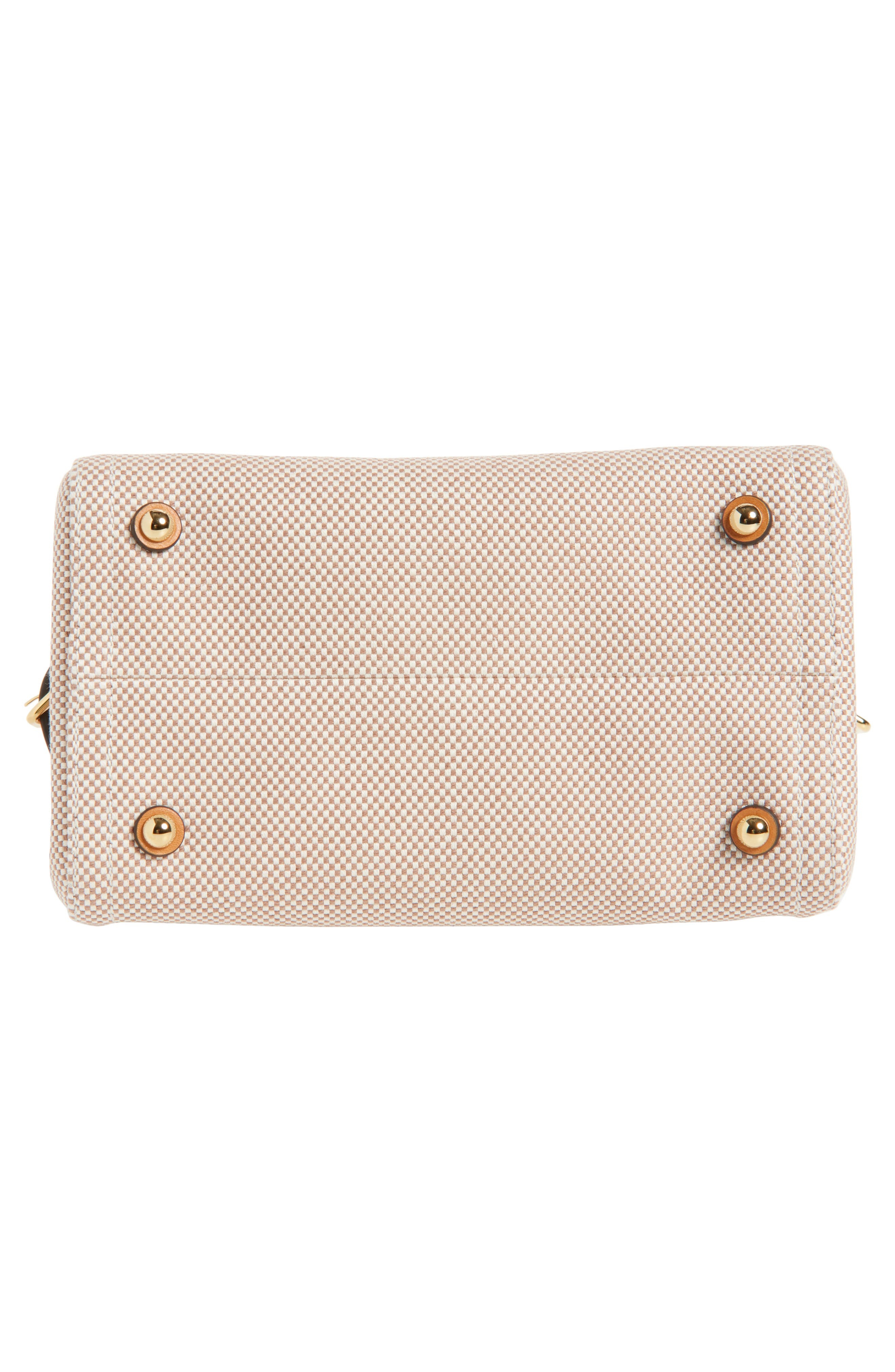 Valentino Garavani Small Antibes Canvas Tote in Camel/Natural at Nordstrom - 7