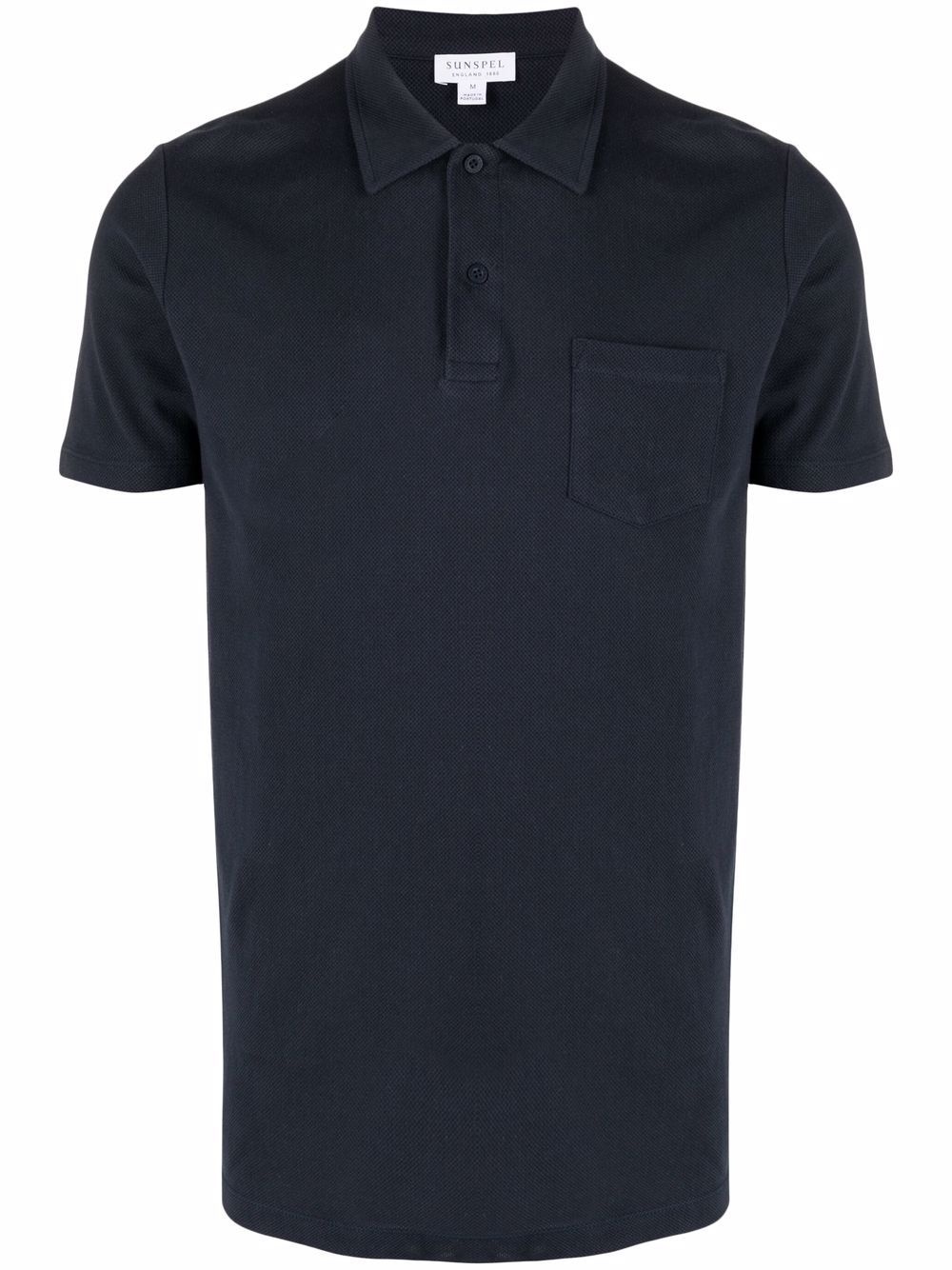 Riviera patch-pocket polo shirt - 1