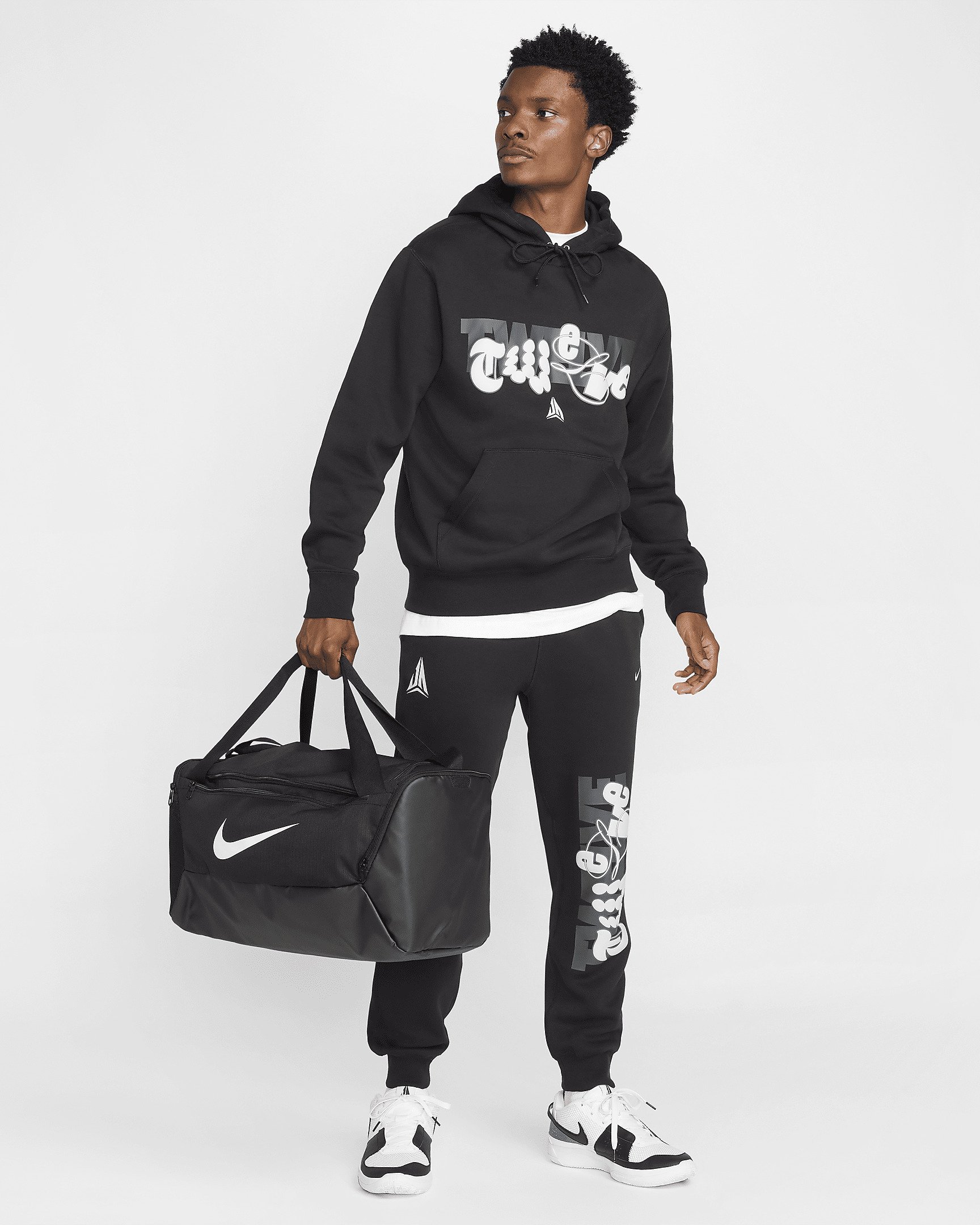 Ja Men's Fleece Basketball Jogger Pants - 8