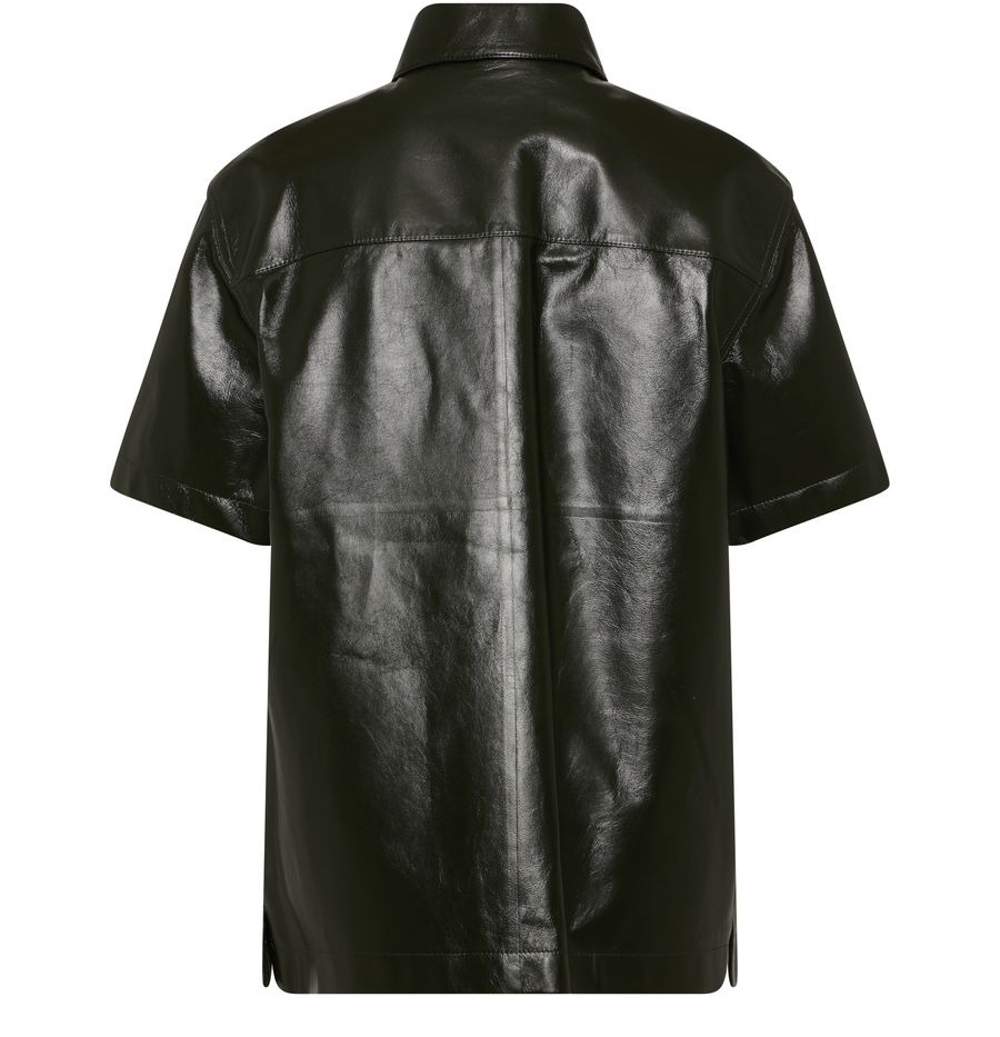 Shirt in shiny leather - 3