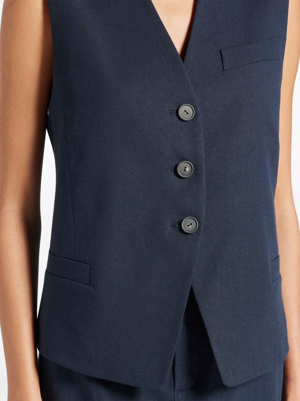 V-neck waistcoat - 5