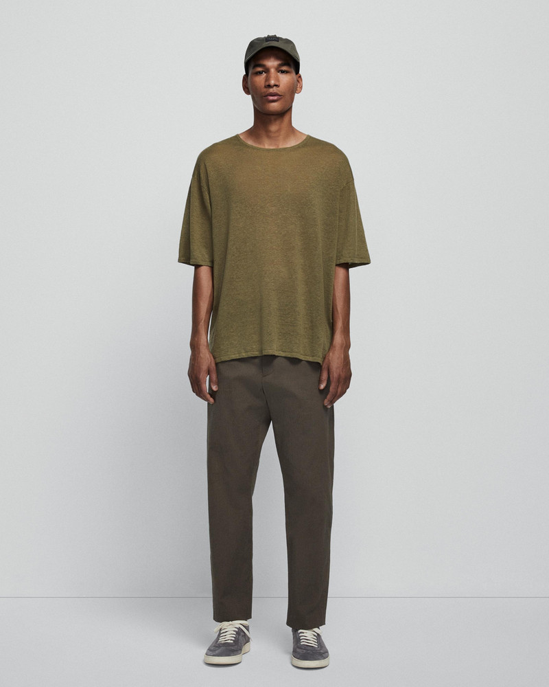 rag & bone Kerwin Linen Short Sleeve Crew
Relaxed Fit Shirt outlook