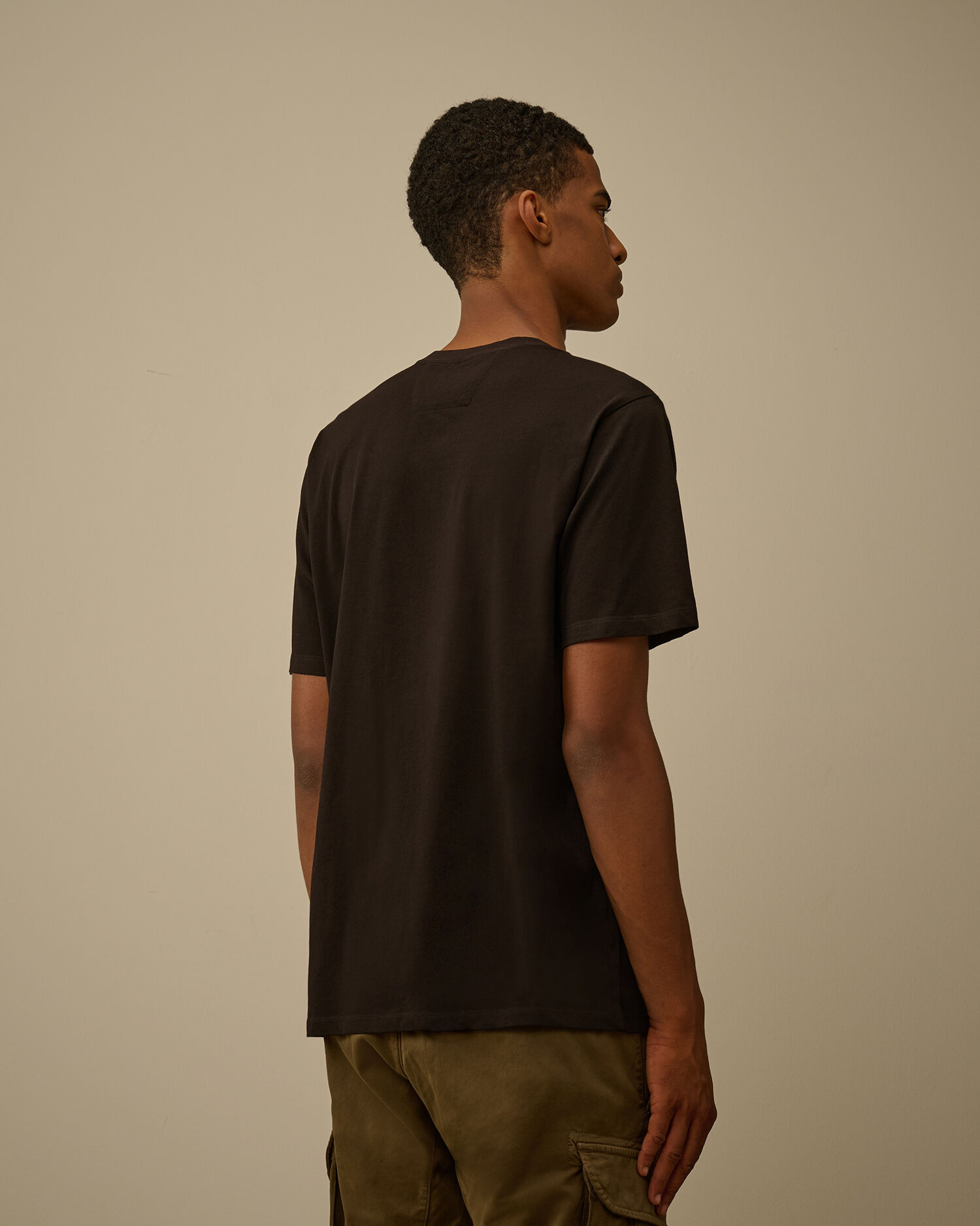 30/1 Jersey Short Sleeve Logo Patch T-Shirt - 4