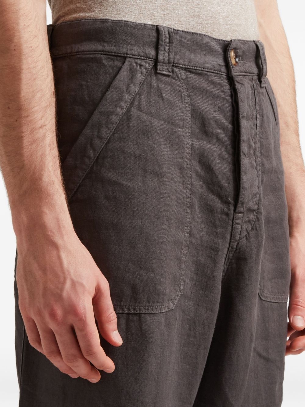 straight-leg trousers - 4