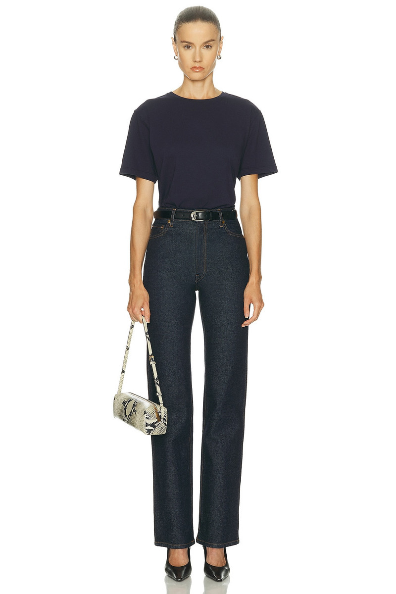 KHAITE Mae Short Sleeve Tee Shirt outlook