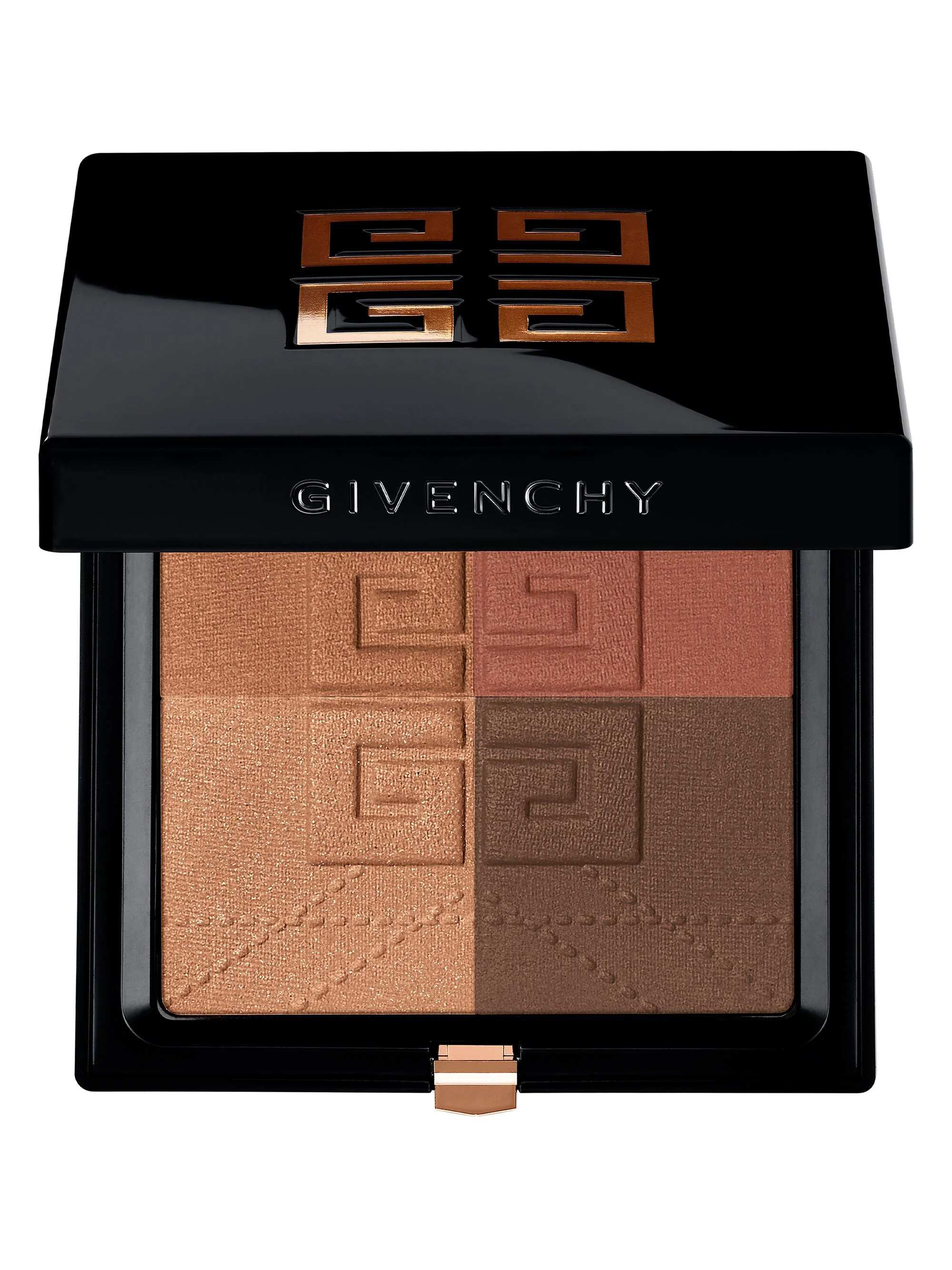 Prisme Libre 4-Color Blurring & Sculpting Bronzer Powder - H003 Organza Bronze - 1