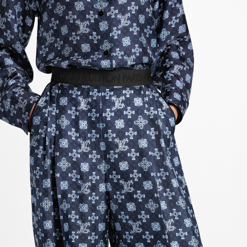 Louis Vuitton Nouveau Monogram Tailored Wide-Leg Pants outlook