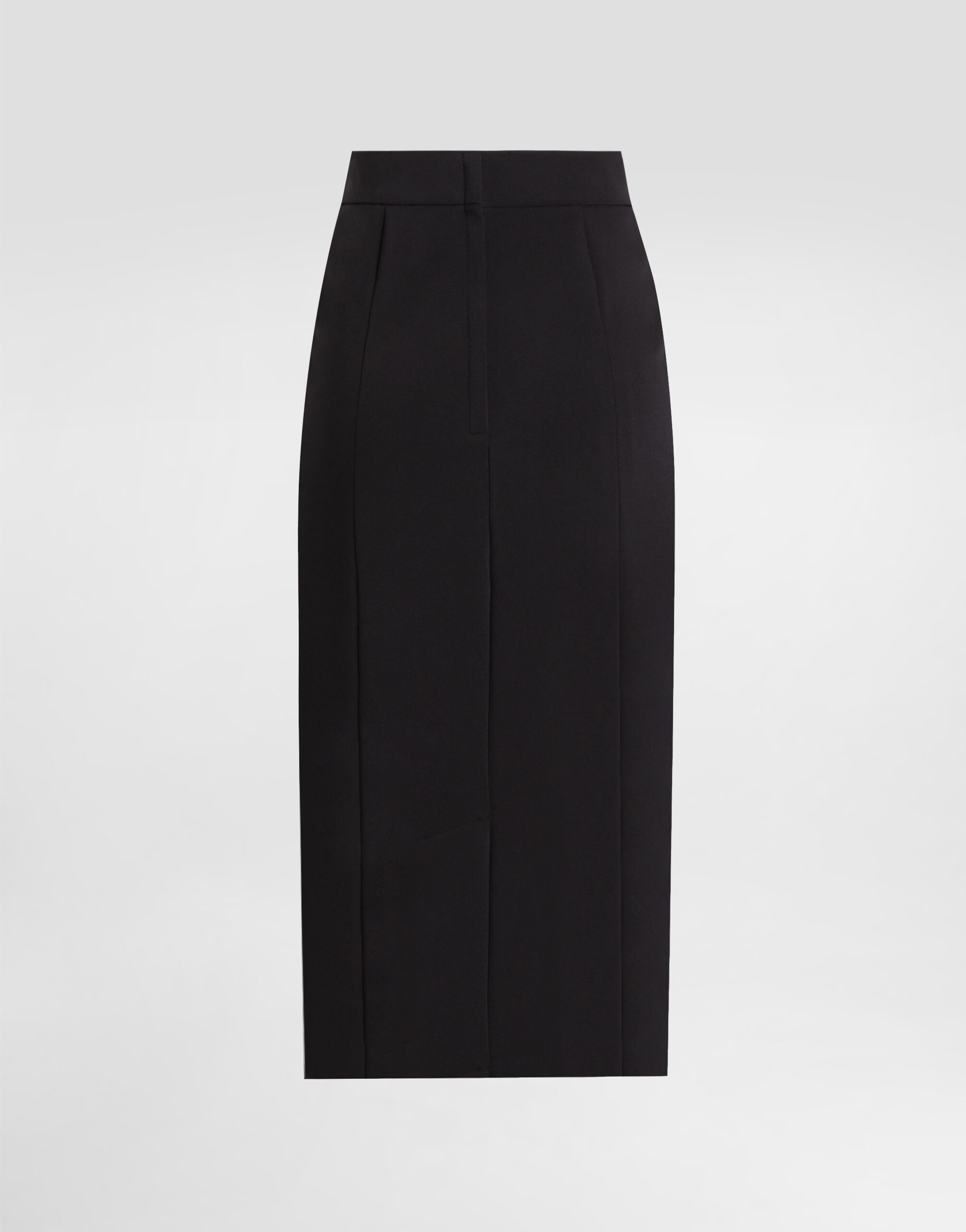 Technical cady calf-length pencil skirt - 6