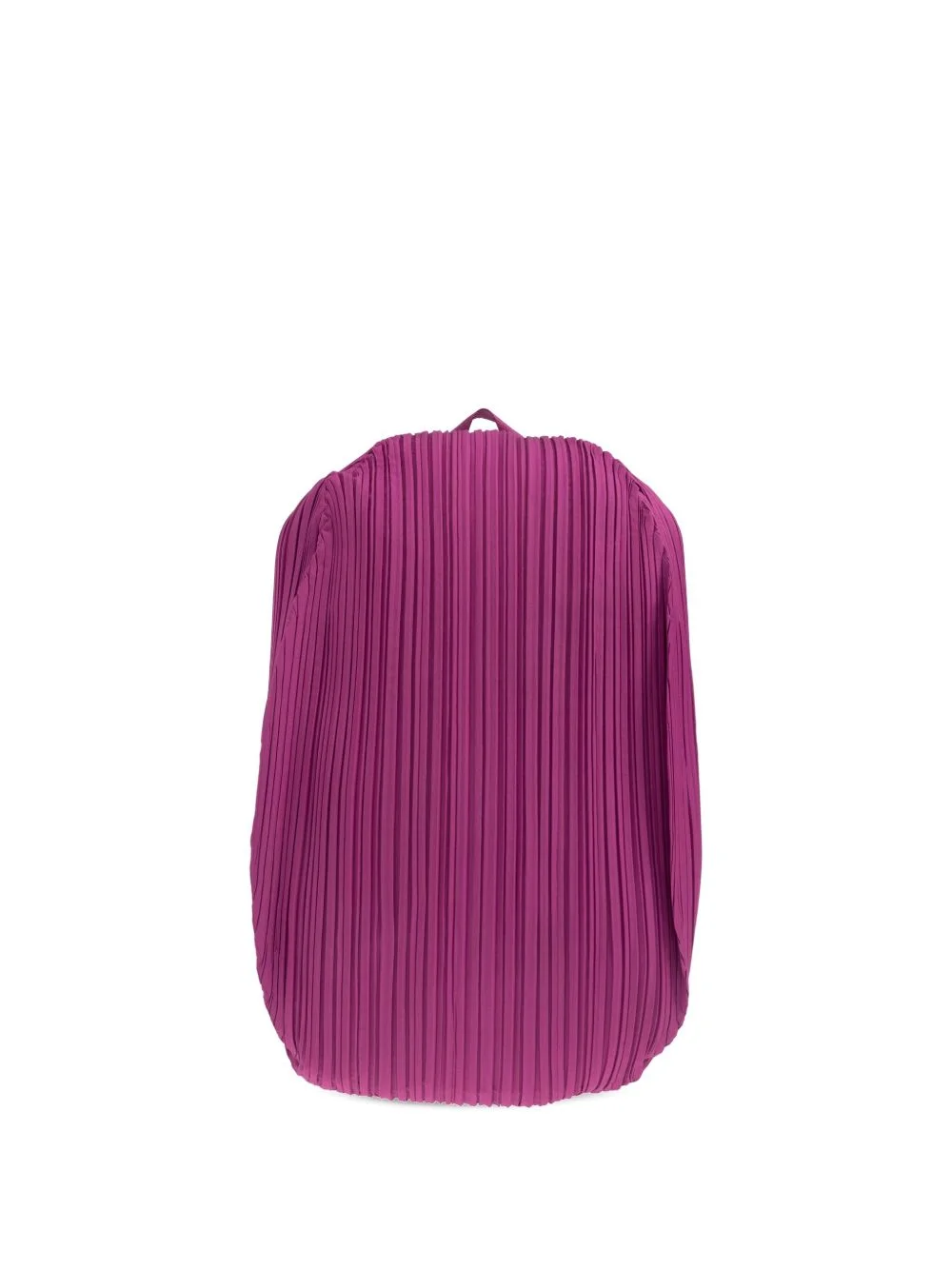 pleated oval backpack - 1