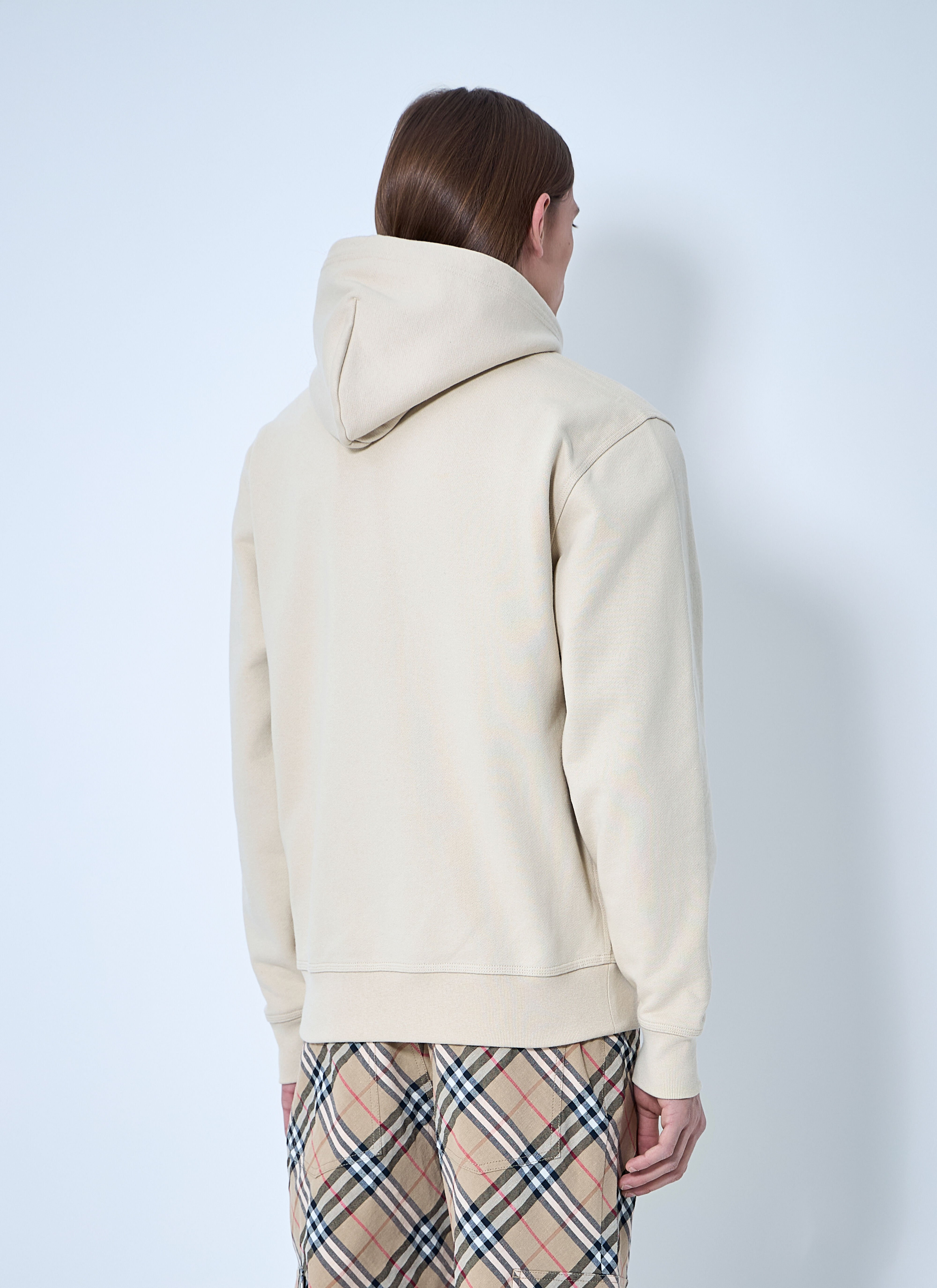 Logo Patch Hooded Sweatshirt - 4
