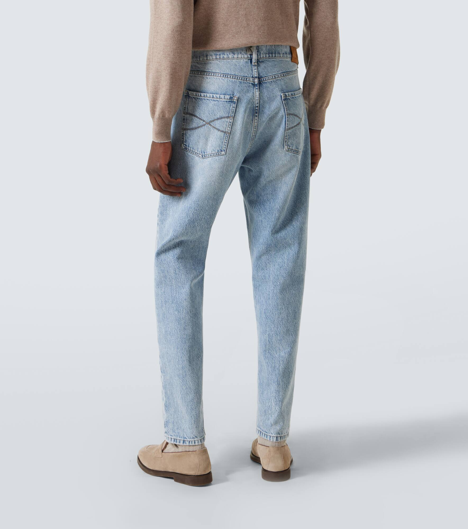Mid-rise slim jeans - 4