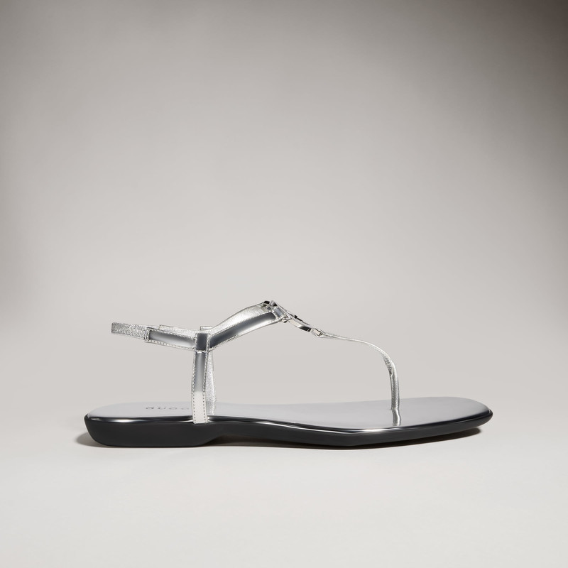 Women's thong sandal with Interlocking G - 1