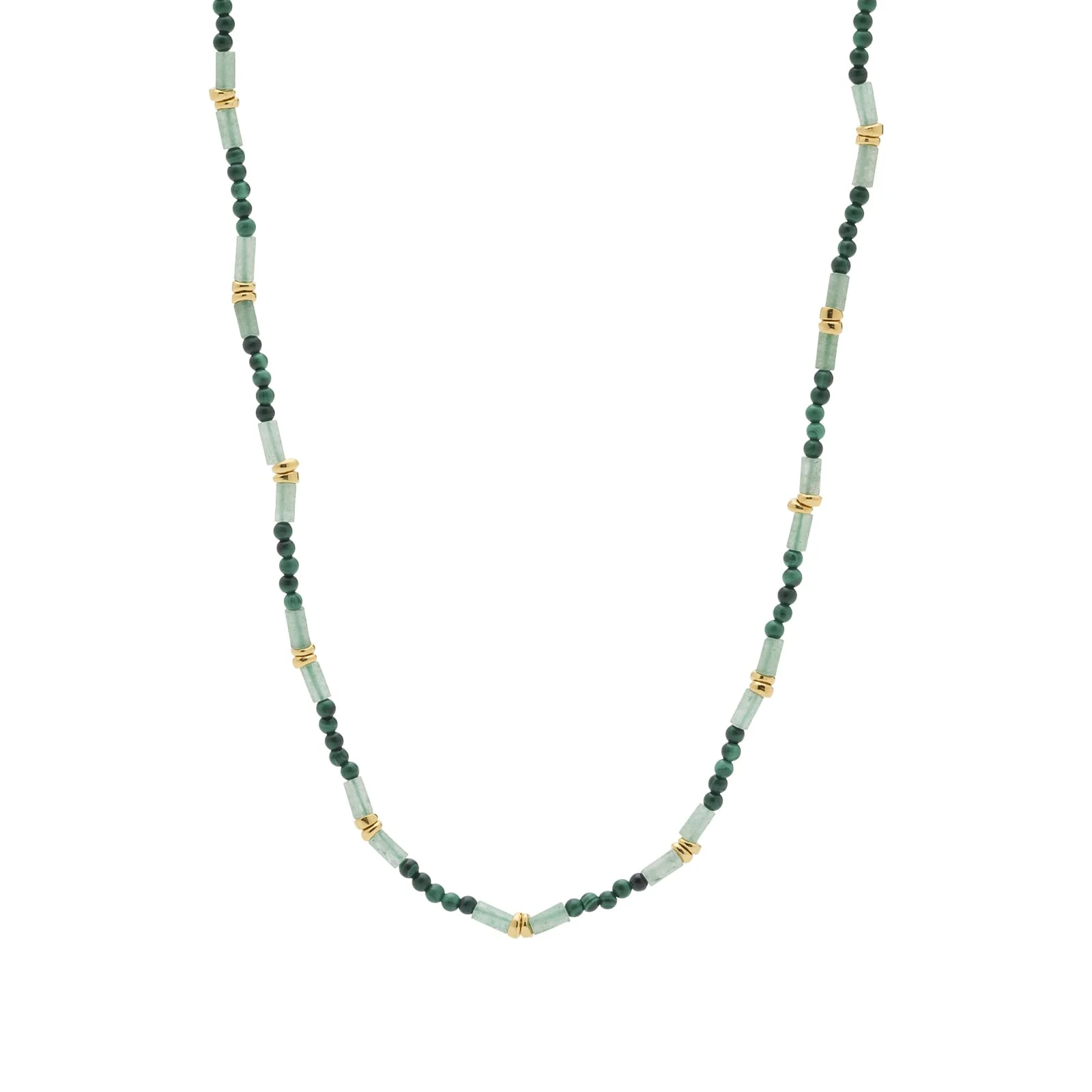 Missoma Beaded Gemstone Choker Necklace - 1