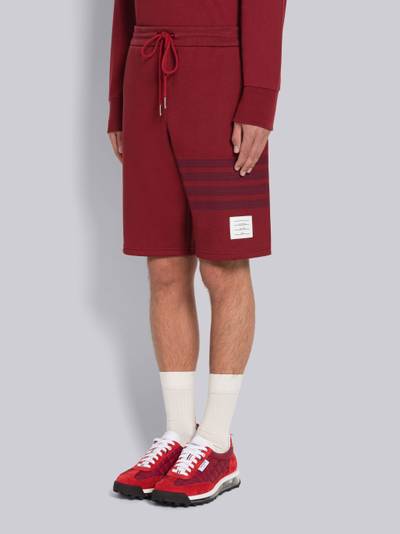 Thom Browne DOUBLE FACE KNIT 4-BAR SWEATSHORTS outlook