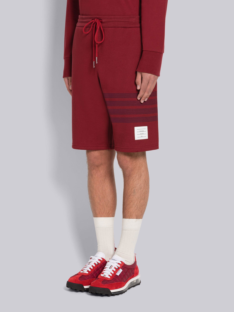 Thom Browne DOUBLE FACE KNIT 4-BAR SWEATSHORTS outlook