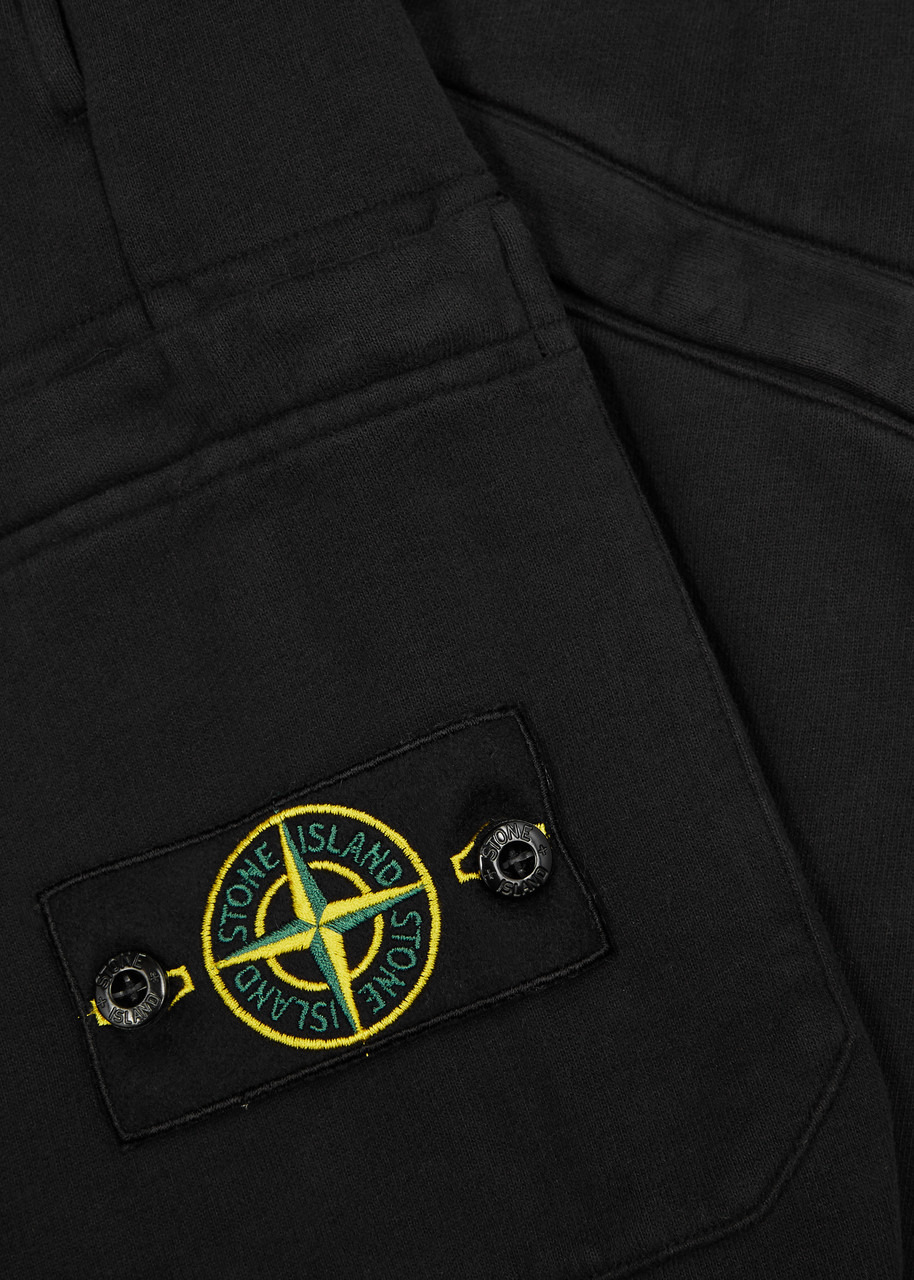 Logo cotton shorts - 5