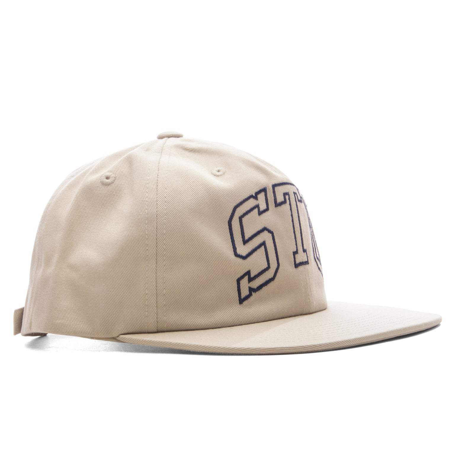 STU ARCH STRAPBACK CAP - NATURAL - 3