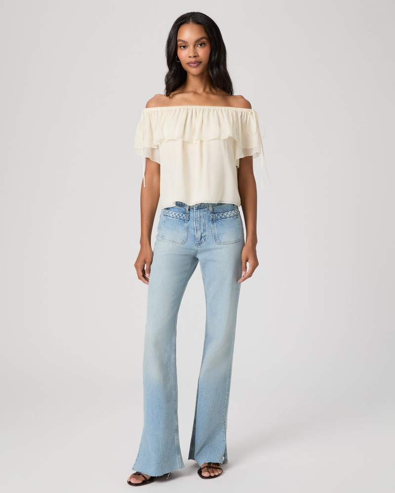 PAIGE Sofia Flare Jean outlook