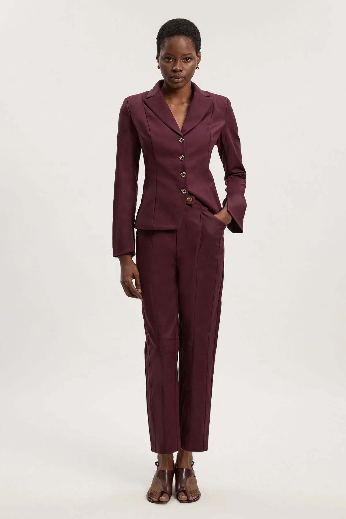 Techno Barrel Leg Woven Trousers - 1