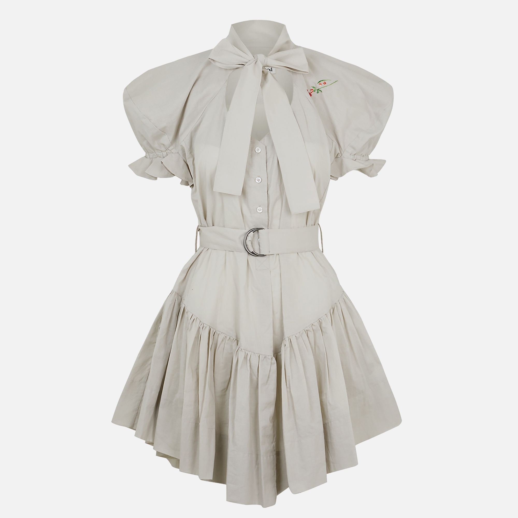Vivienne Westwood Heart Cotton-Poplin Shirt Dress - 1