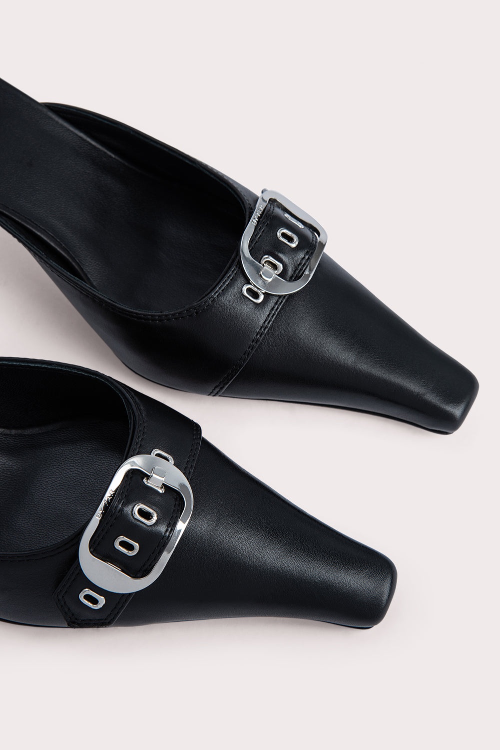 EVELYN BLACK NAPPA LEATHER - 3