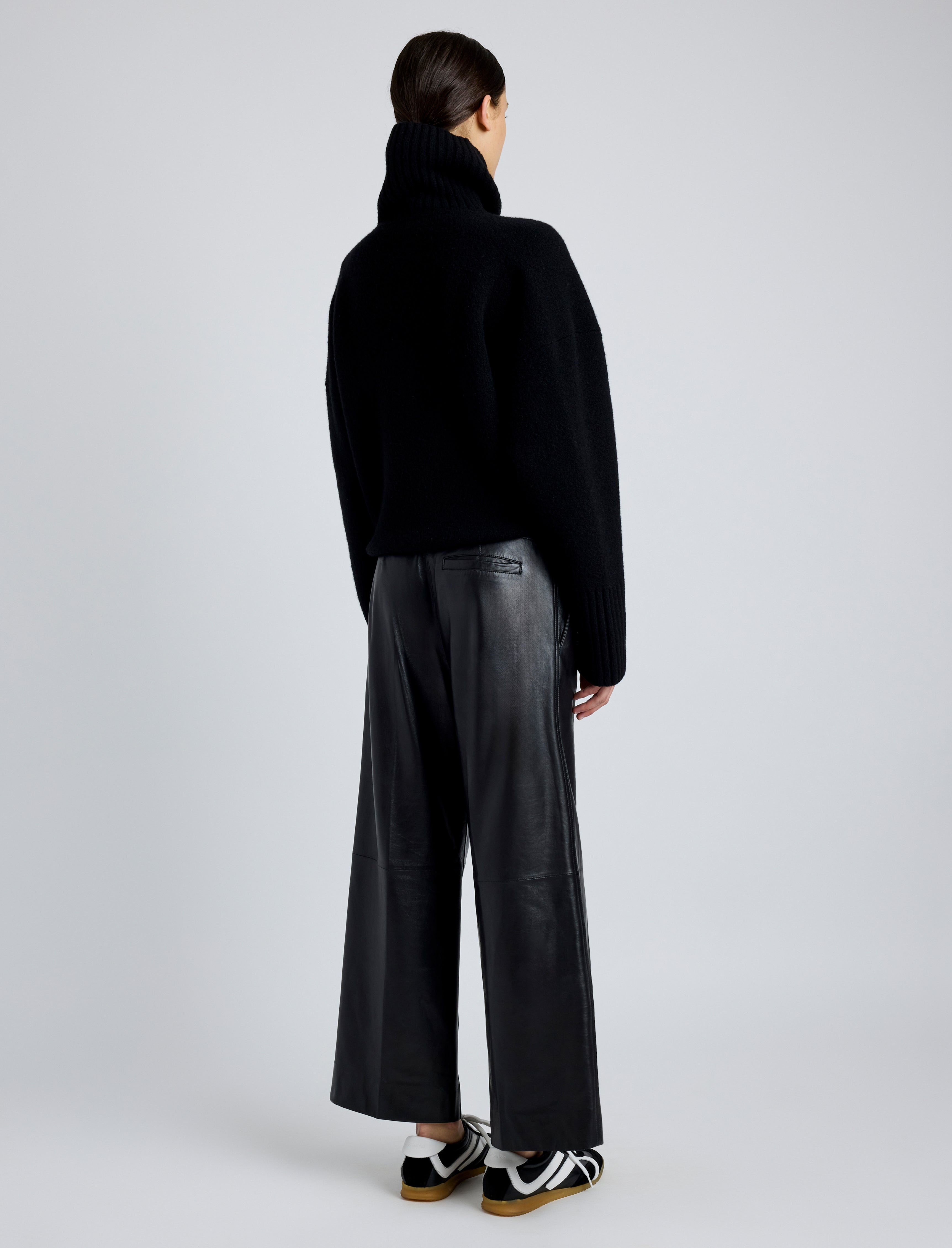 Noland Pant in Leather - 4