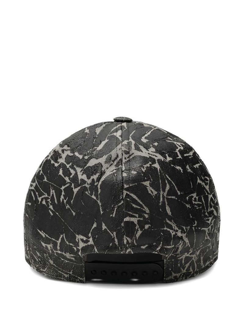 Rick Owens DRKSHDW patterned baseball cap outlook