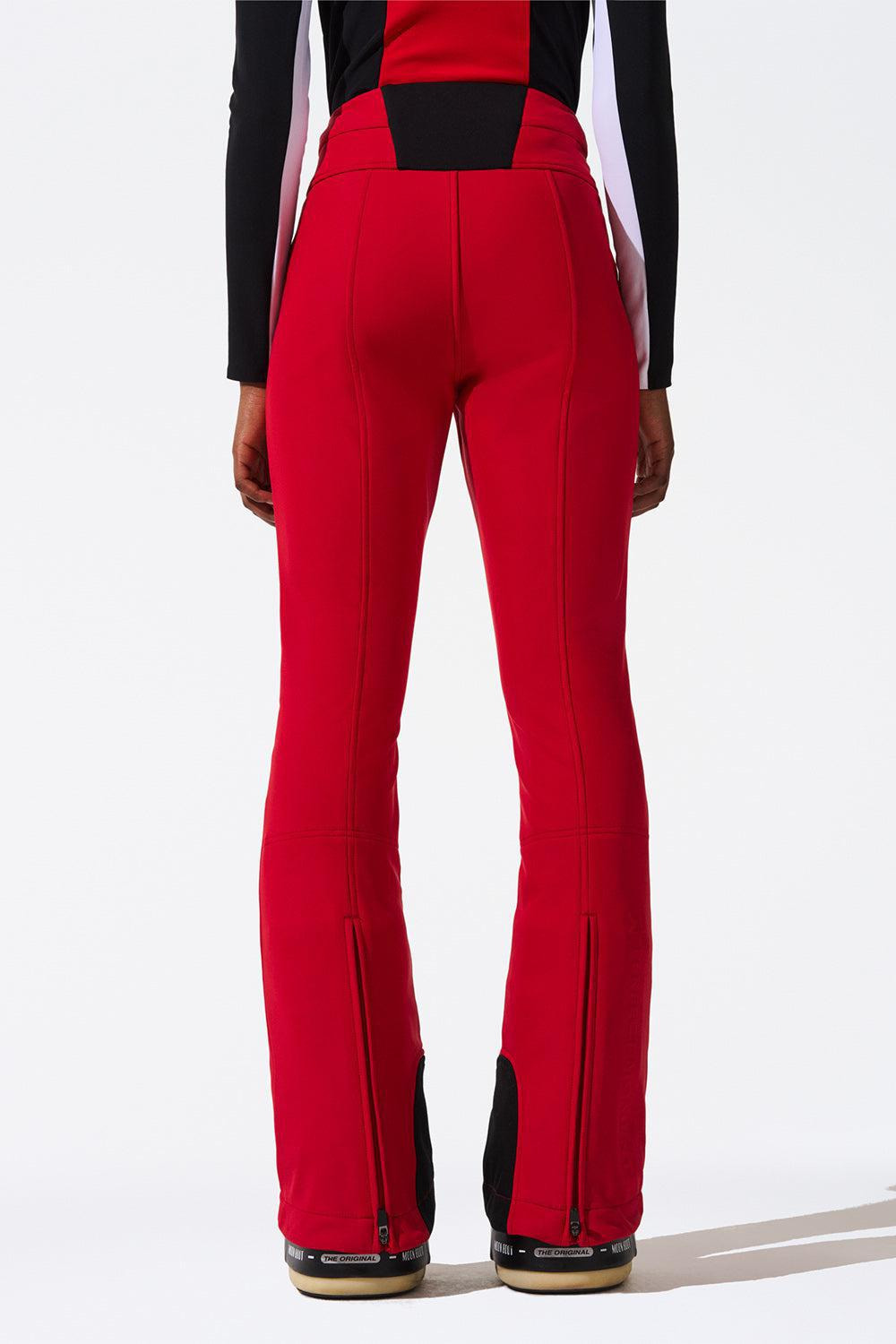 Aurora Flare Ski Pant - Red - 6