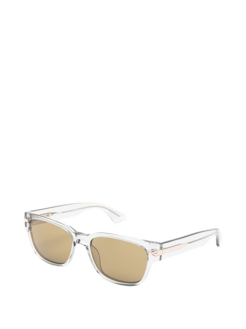 Montblanc rectangle-frame sunglasses outlook