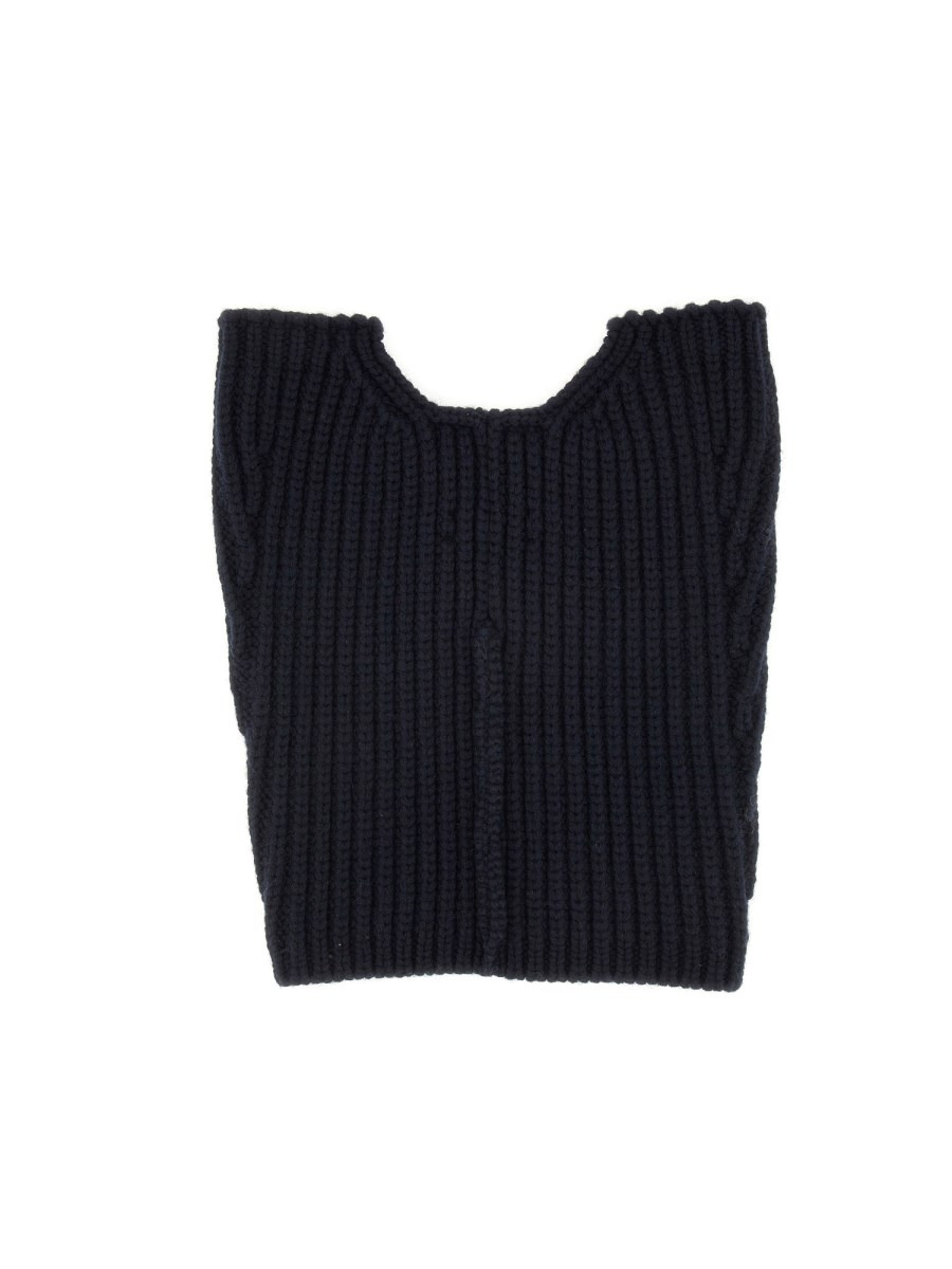 WOOL NECK WARMER WITH ZIPPER - 2