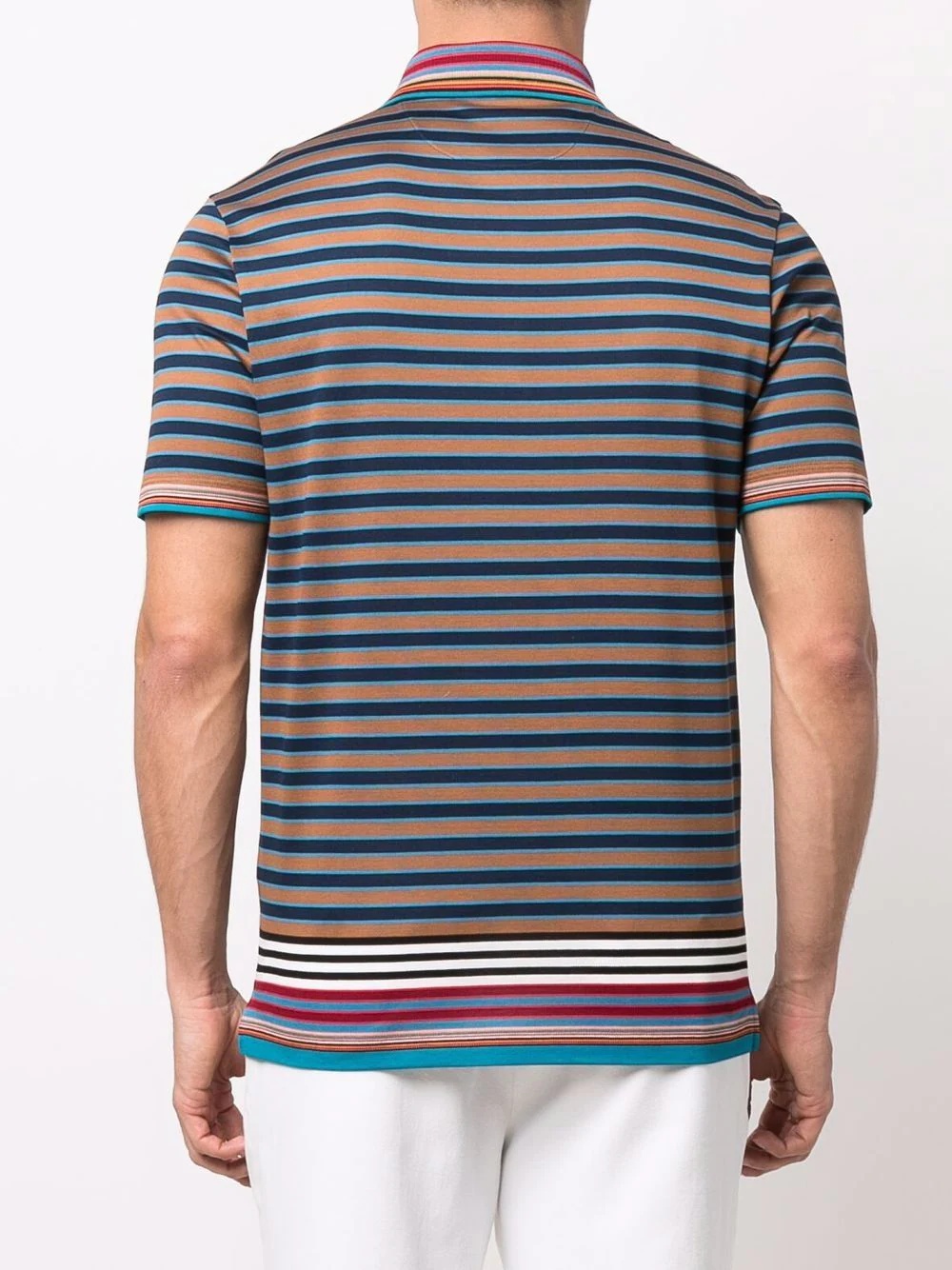 Summer Stripe-print polo shirt - 4