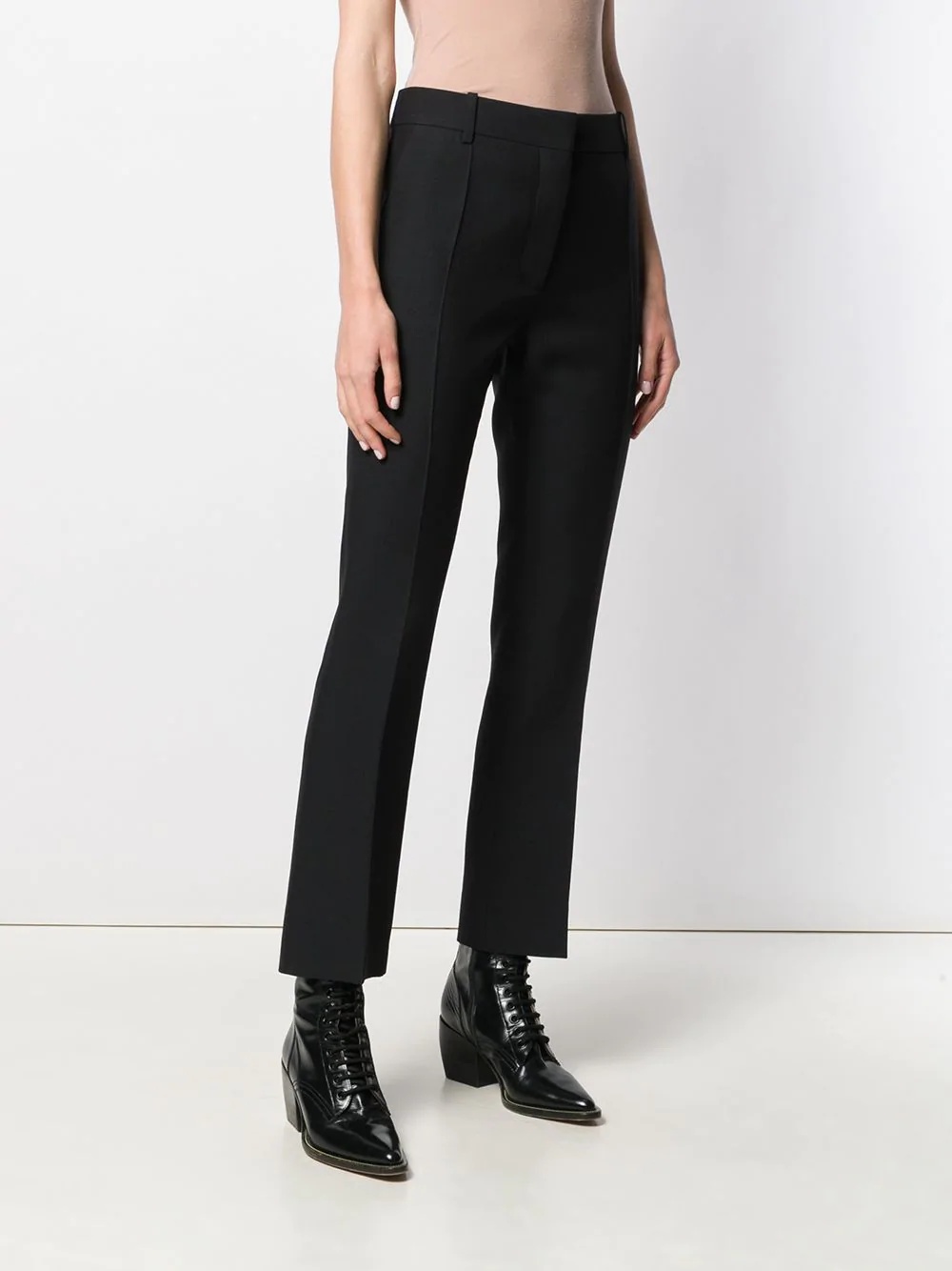 flare leg trousers - 3