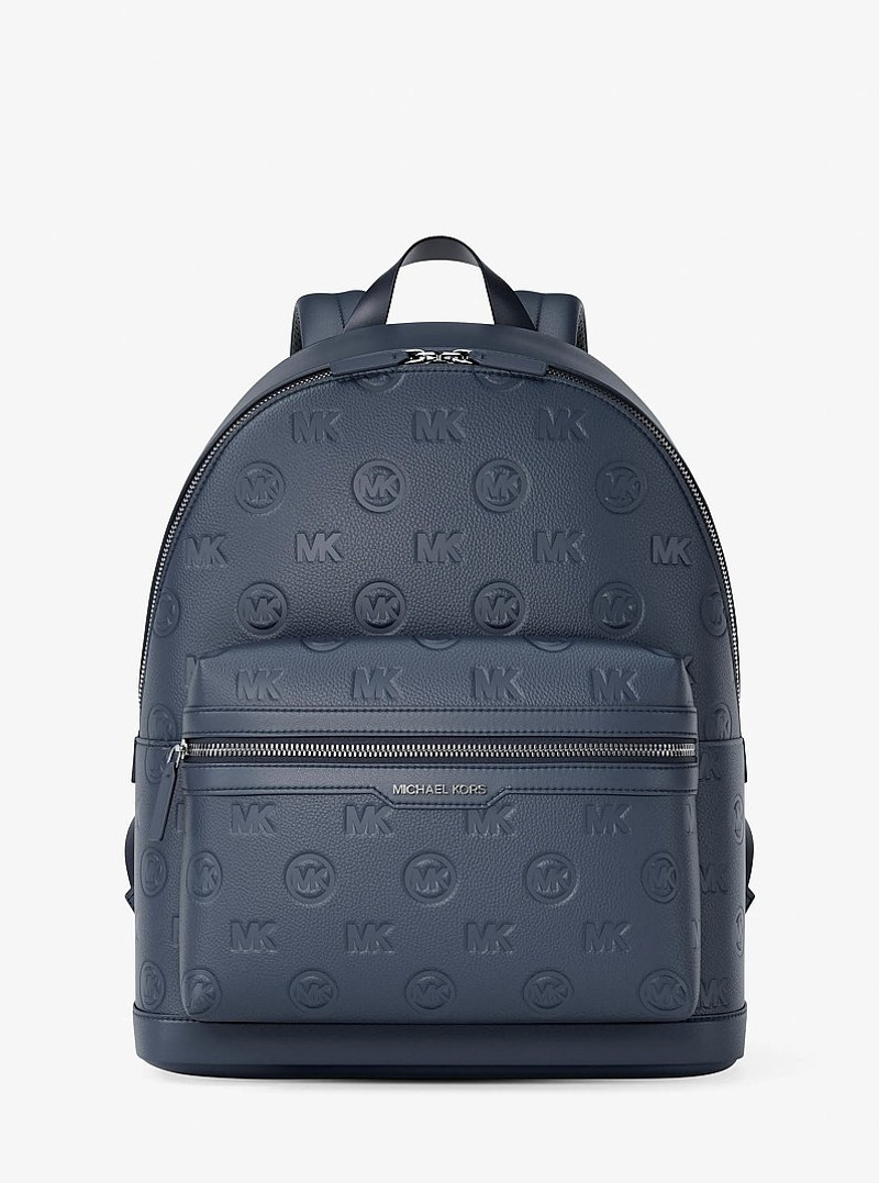 Cooper Medium Logo Debossed Dome Backpack 1