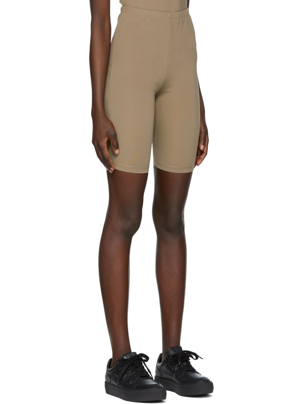 Taupe Ami De Coeur Shorts - 2