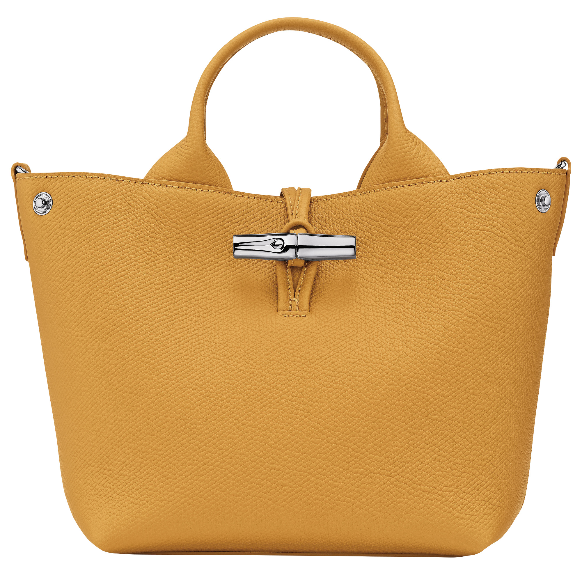 Le Roseau S Handbag Nutmeg - Leather - 5