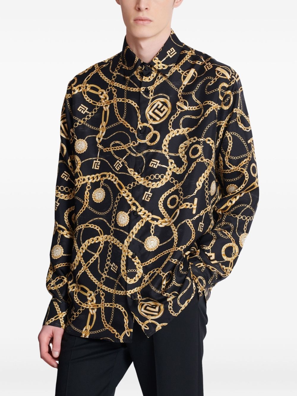 graphic-print shirt - 5