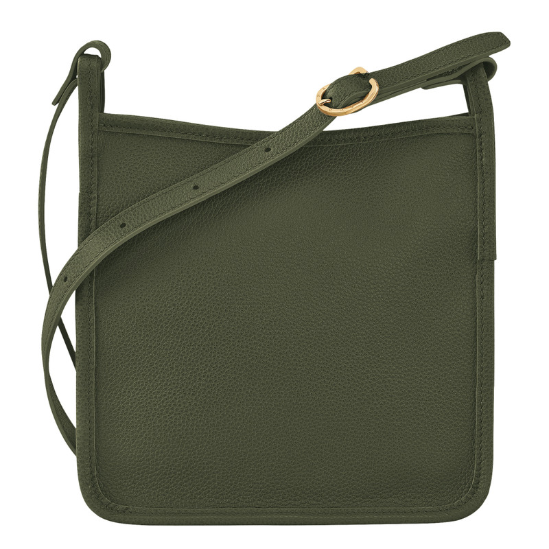 Le Foulonné S Crossbody bag Khaki - Leather 4