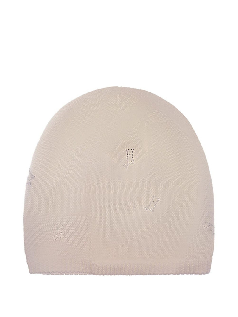 Herno logo beanie outlook