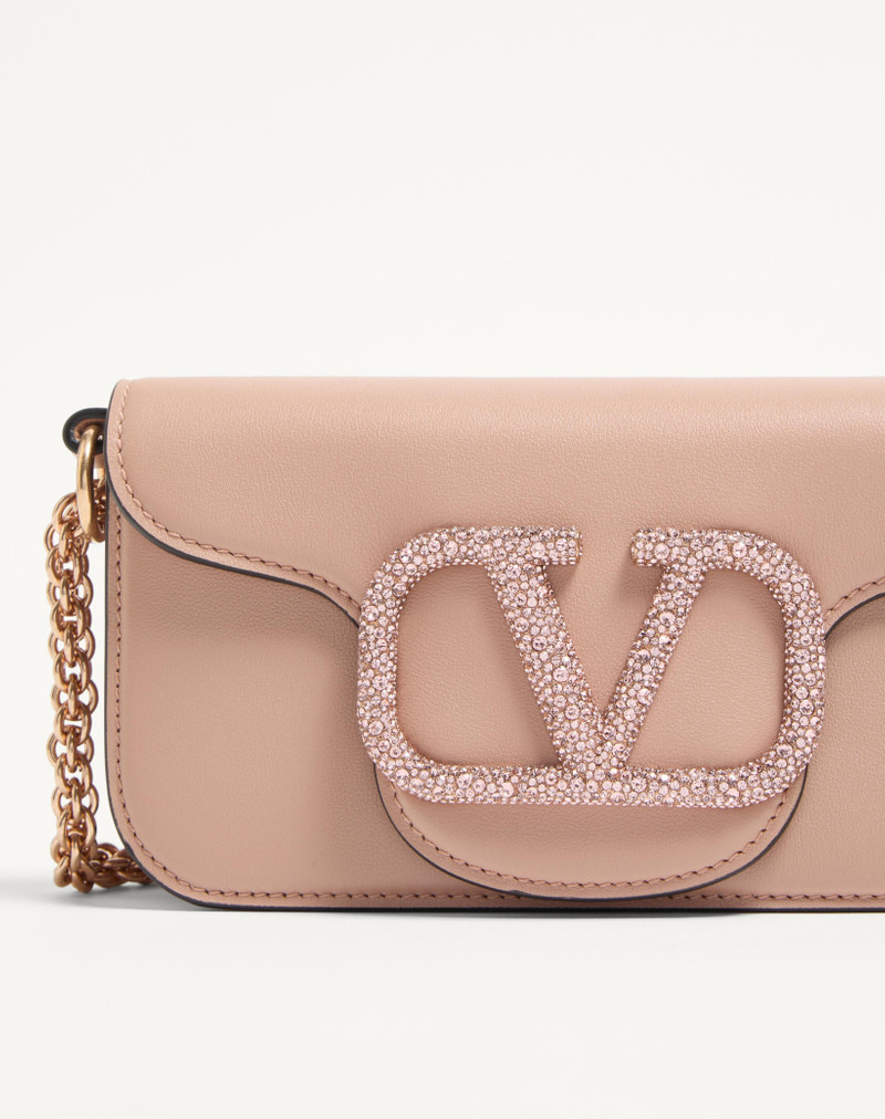 VALENTINO GARAVANI LOCÒ SMALL SHOULDER BAG WITH JEWEL LOGO 8