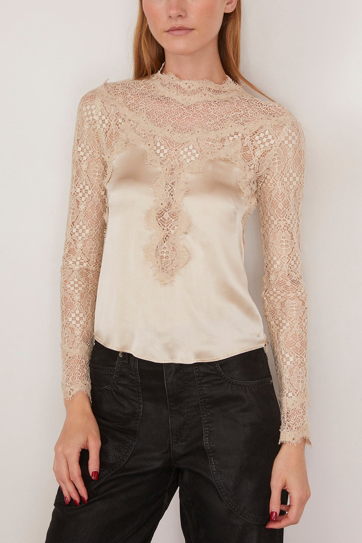 Diem Blouse in Champagne - 3