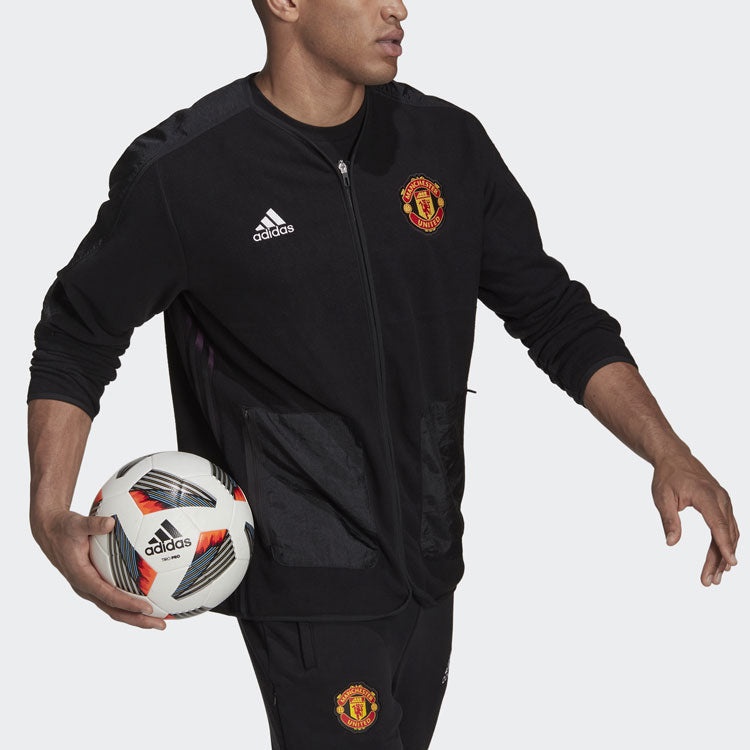 adidas Mufc Trv Mid La Manchester United Jacket Black GR3904 - 2