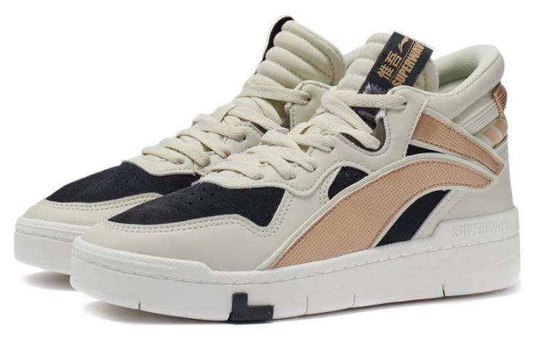 (WMNS) Li-Ning Suprewave Mid 'White Black Gold' AGCR234-2 - 3