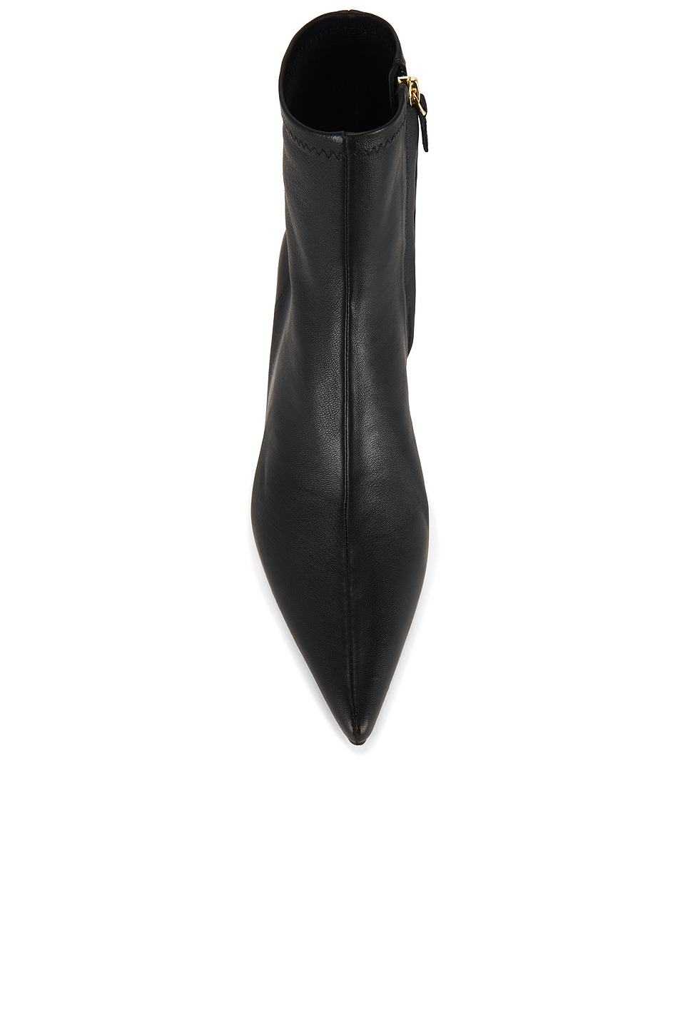 Joni Stretch Leather Ankle Boot - 4