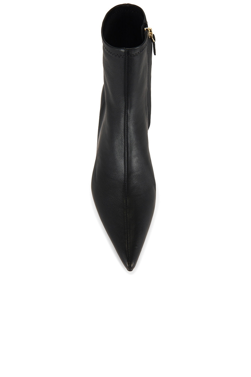 Joni Stretch Leather Ankle Boot 4