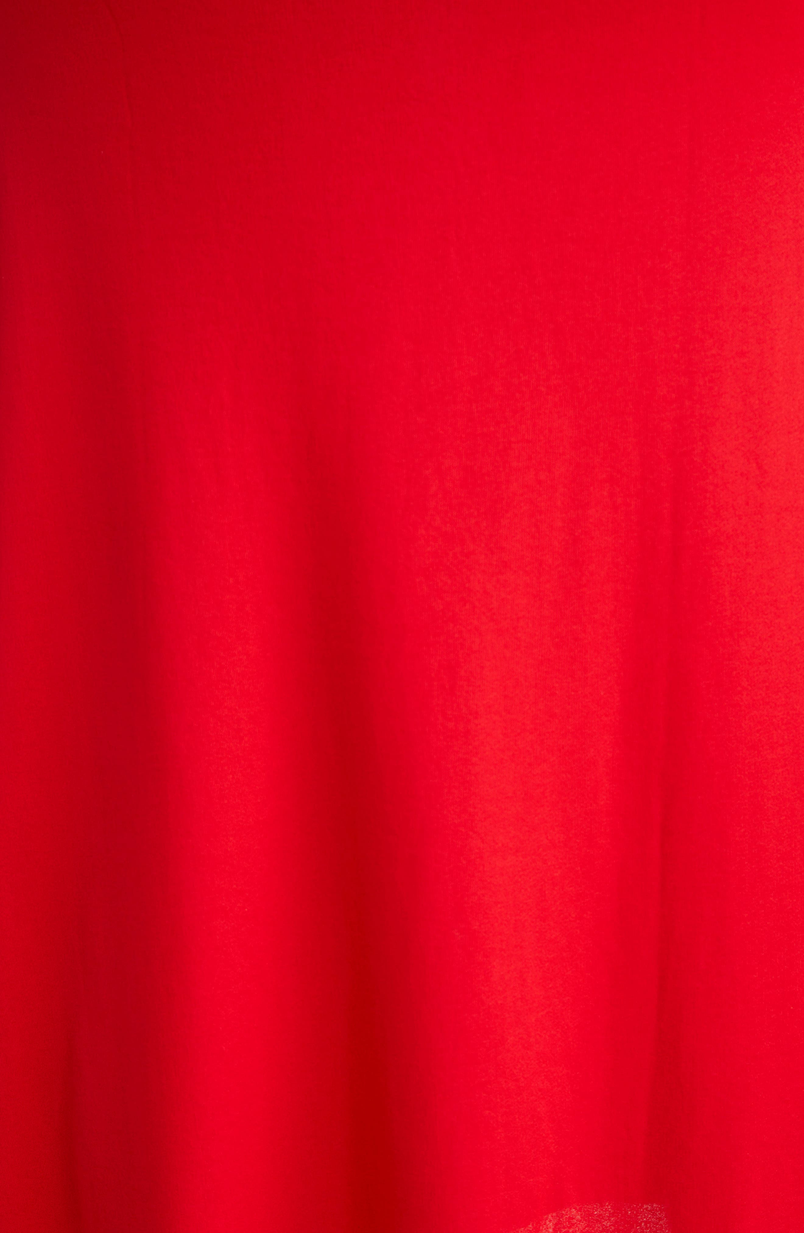 Jacquemus La Robe Salerno Asymmetric Jersey Dress in Red at Nordstrom - 6